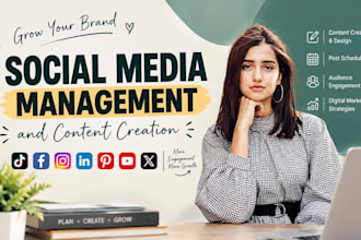 be your marketing expert, social media manager and content creator