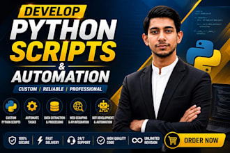 develop python scripts and automation