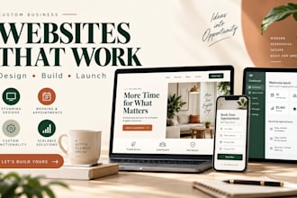 build an ai powered business website with chatbot and booking