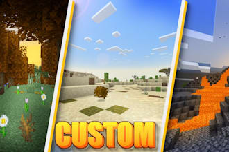 build a spawn,hub or map for your minecraft server