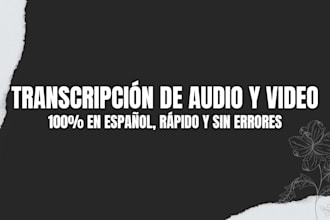 transcribir tus audios y videos a texto