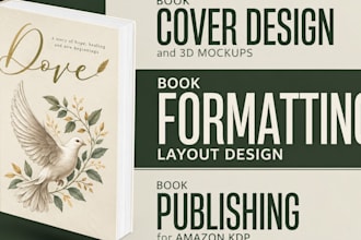 format your book for KDP, ebook and paperback