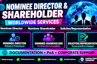 provide worldwide nominee director and nominee shareholder services