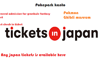 book pokepark kanto, ghibli park and pokemon cafe tickets for you in tokyo