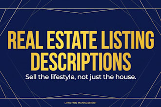 write a real estate listing description that sells the lifestyle