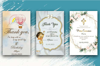 elegant and personalized birthday cards for you