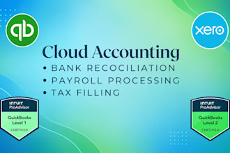 do bank reconciliation and payroll management
