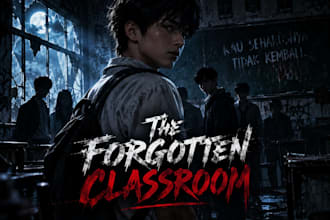 write a fast paced action drama webtoon or manga script