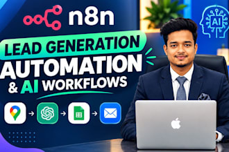 build n8n lead generation automation and ai workflows