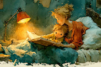 bring your children story to life with custom illustrations