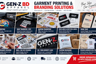 provide custom apparel printing and branding solutions