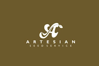 make consulting logo people want to wear for artesian seed