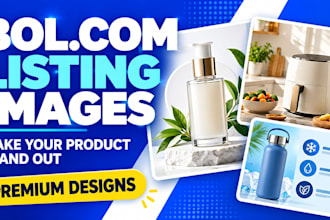 design bol listing images and infographics