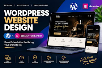 redesign your wordpress website with elementor