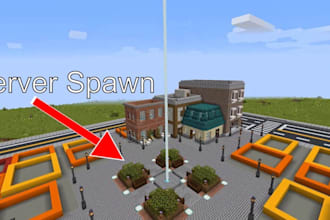 make minecraft maps or mansions for you