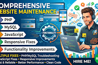 maintain and fix your website