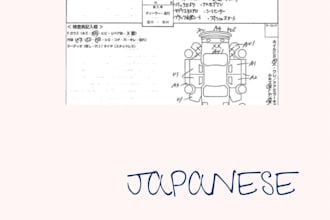 translate car auction sheet in japanese to english