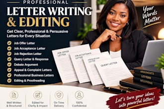 write and edit a debate job offer argument query rejection acceptance letters