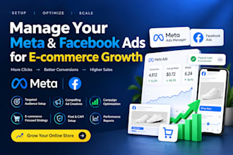 manage your meta and facebook ads for ecommerce growth