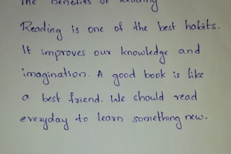 convert text to realistic neat handwritten notes