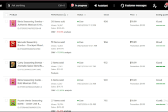 manage your tiktok shop product listings and affiliates