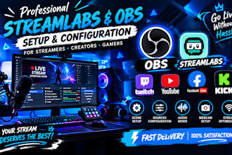 setup obs studios streamlabs twitch youtube tiktok for smooth livestreaming