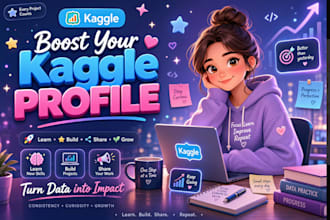 increase your kaggle profile and project visibility