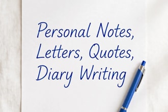 write urdu and english notes in neat handwriting