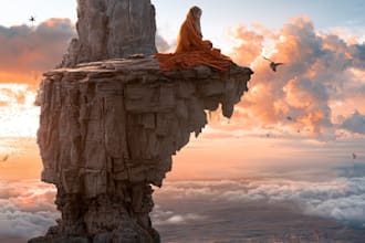 a professional photo manipulation artist specializin photo