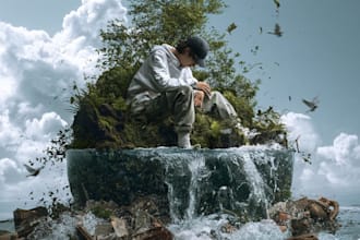 a professional photo manipulation artist