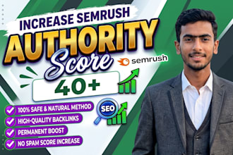 increase semrush 40 metrics for your site