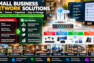 setup and troubleshoot secure networks for home and small business