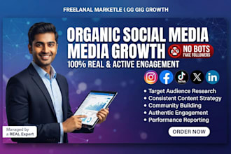 organic social media growth