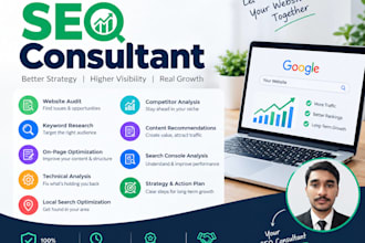 be your SEO consultant for website optimization and growth