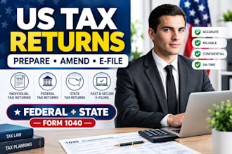 prepare, amend and efile federal and state individual tax returns