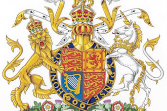 design custom luxury heraldic, coat of arms logo