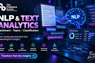 do nlp sentiment analysis topic modeling and text analytics