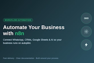 automate your business workflows with n8n