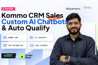 build a kommo CRM ai chatbot to automate sales pipeline