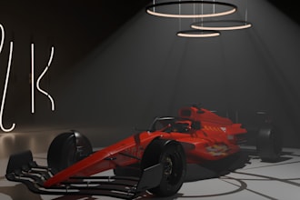3d model your car in blender