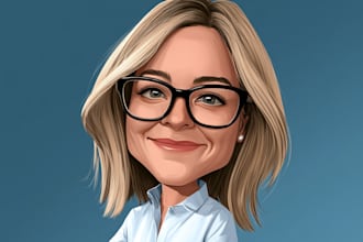 create unique and funny caricature art