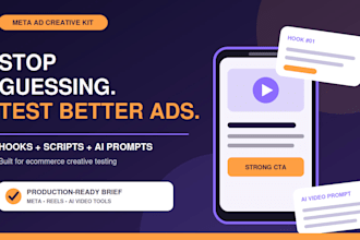write meta ad hooks and video scripts for ecommerce
