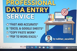do professional data entry