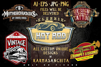 design a retro vintage logo