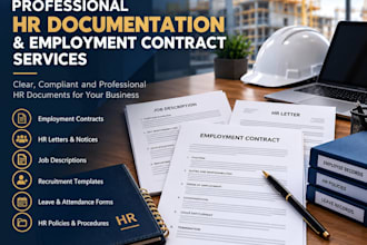 create professional HR letters, contracts and employee documents