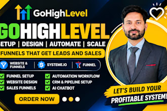 do ghl webiste, ghl funnel, gohighlevel workflow, ghl automation as a ghl expert