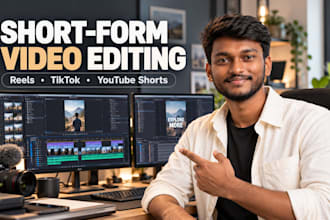 edit trending reels, tiktok and youtube shorts