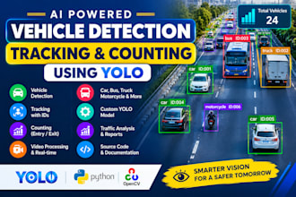 build vehicle detection, tracking and counting system yolo
