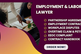 be your expert employment and labour law matters