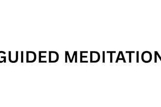 write a short custom guided meditation for you